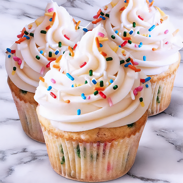 Confetti Cupcakes