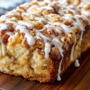 Glazed Apple Fritter Bread