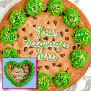 Giant Leprechaun Cookie Cake