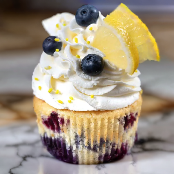 Lemon Blueberry Cupcakes