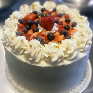Very Berry Vanilla Cake