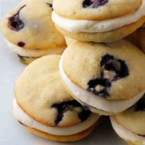 Lemon Blueberry Whoopie Pies