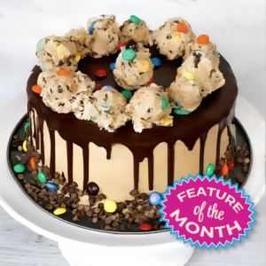 Monster Cookie Dough Cake